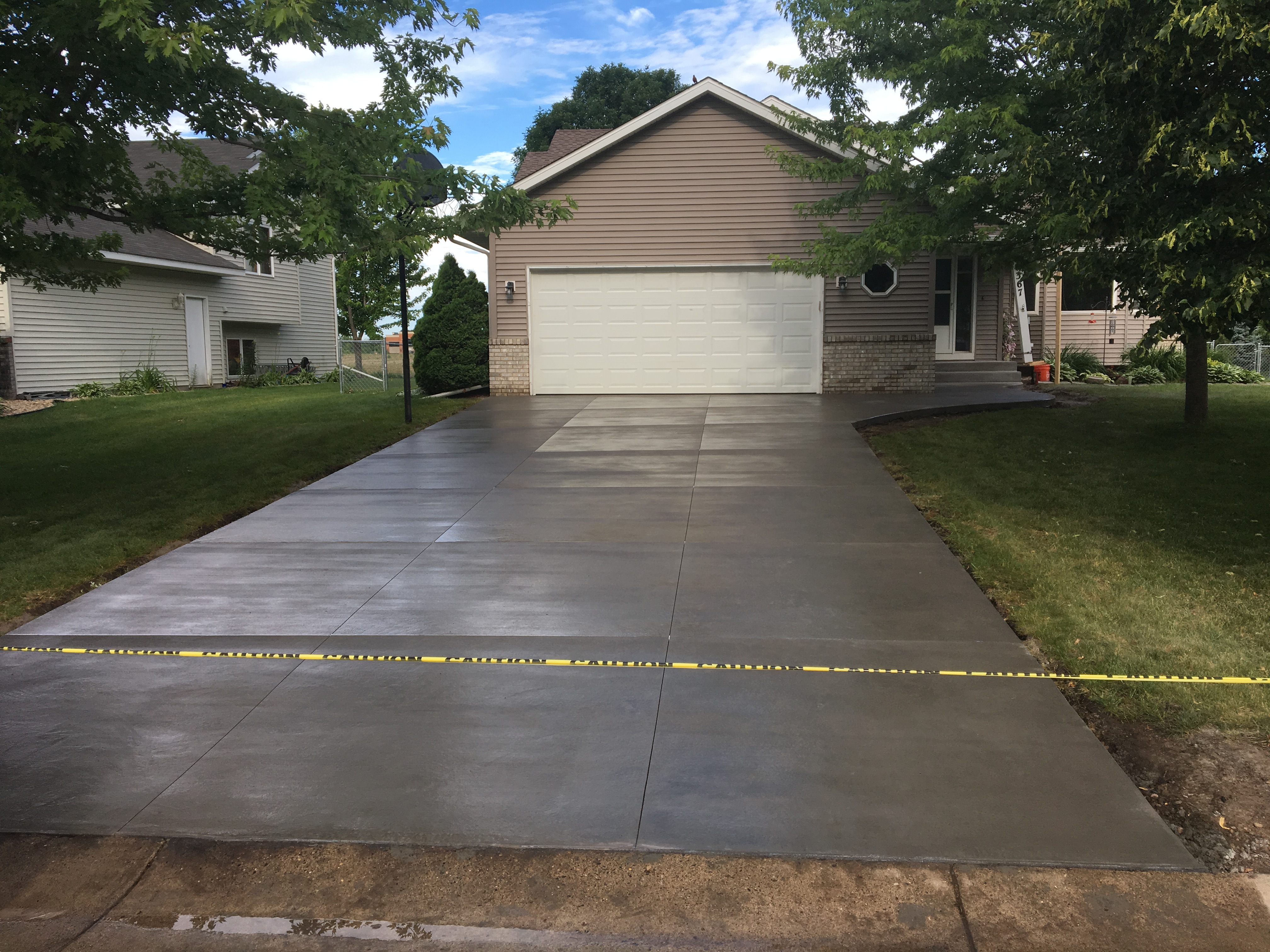 concrete driveway albertville mn