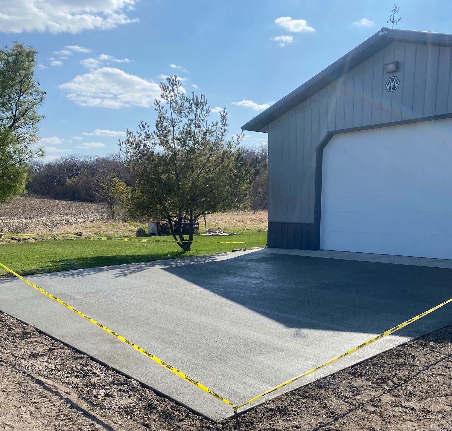 concrete driveway albertville mn