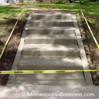 concrete steps repair