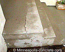 concrete resurfacing (before photo)