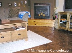 stamped concrete floors