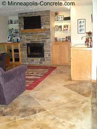 concrete flooring