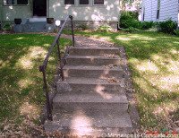 concrete steps repair