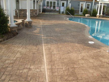 stamped concrete designs